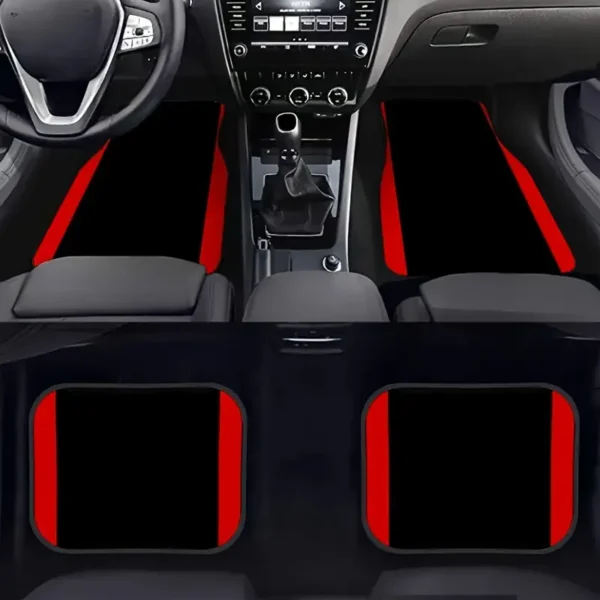12d79b30-1777-4159-a2a2-adc9c119687c.webp Set of 4 Red Vertical Striped Car Floor Mats