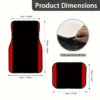 279f7c08-38cc-4f4d-91d3-ed7daaade1a3.webp Set of 4 Red Vertical Striped Car Floor Mats