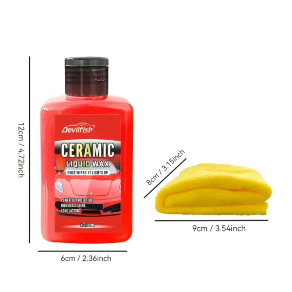 Car Protective Coating with Microfiber Towel